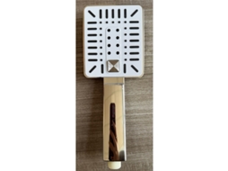 Chuveiro Dourado 5 Funções 5 Jatos Alta Pressão Luxo 10x26cm
