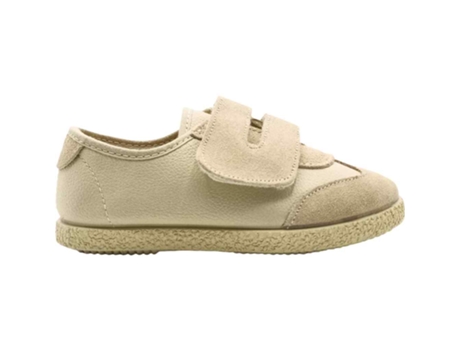 Sapatos de Menino TOKOLATE Velcro Blucher Pele Bege (24)