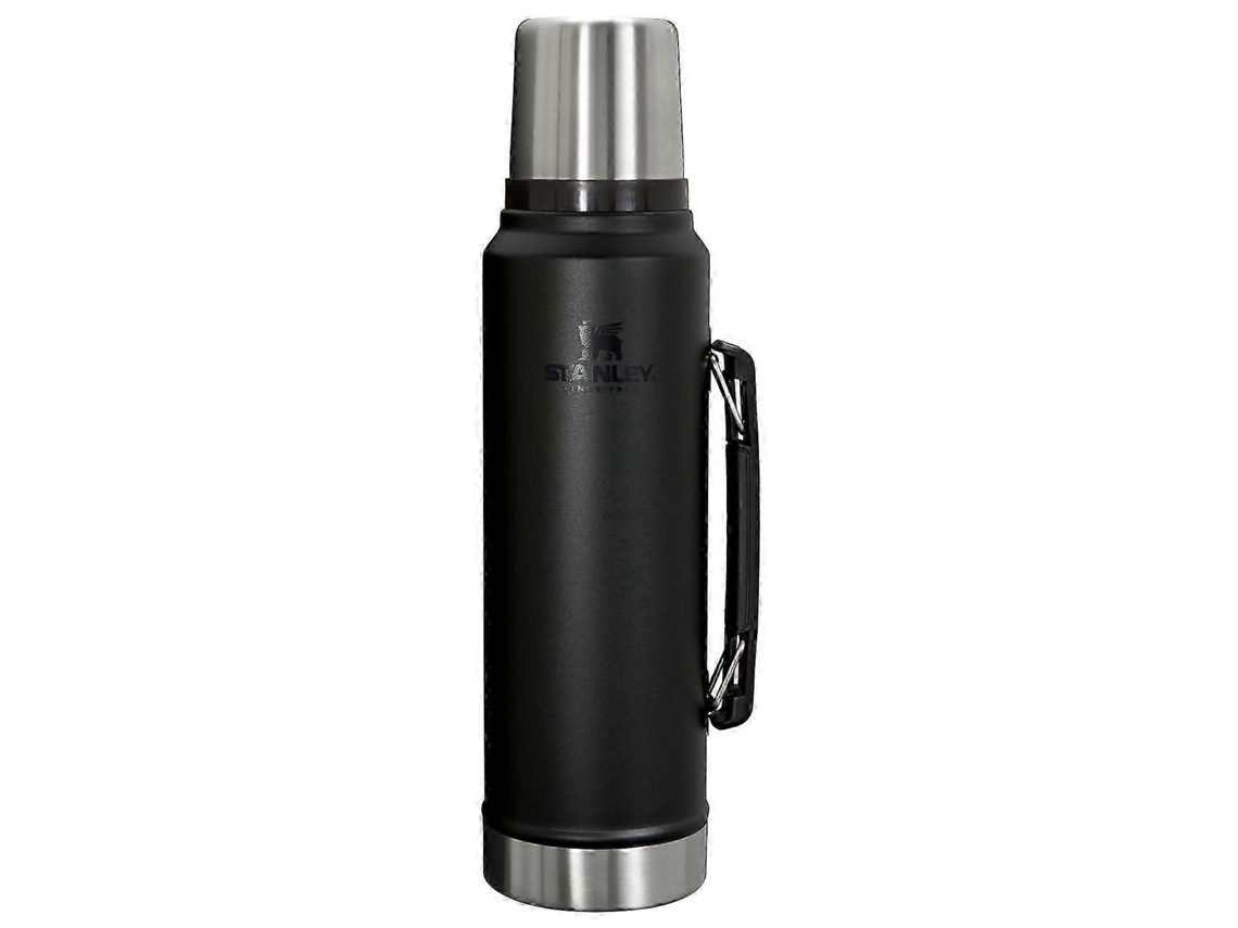 Garrafa Térmica Clássica De 1,1 Litro: Adequada Para Uma Marca Popular, Design Preto 2.0