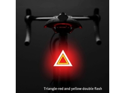 Nova Luz Traseira De Bicicleta Led Em Formato De Coração, Recarregável Via Usb, à Prova Dágua, Para Mtb. Aquaforge