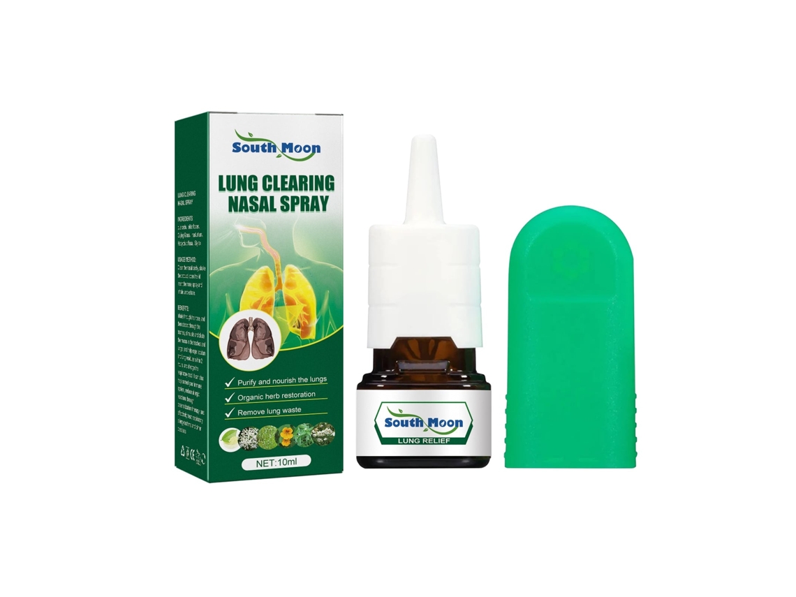 Spray Nasal South Moon para Limpeza Suave, Confortável e Eficaz do Dia a Dia LAXISCREED