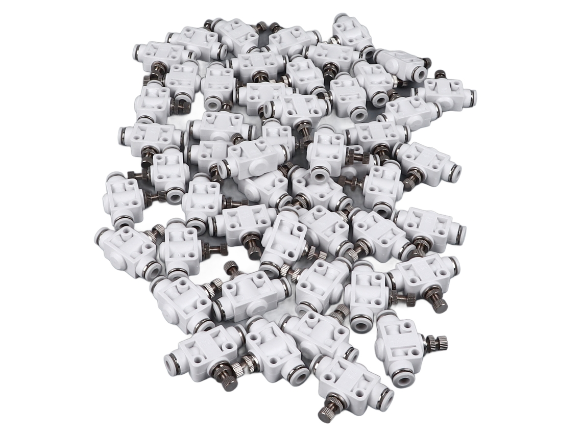 Laxiscreed Conector De Mangueira De Ar Com Ajuste De Fluxo E Conexão Rápida Para Compressor