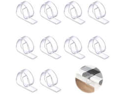 30 Pinças Transparentes Para Toalhas De Mesa, Clips De Mesa De Plástico Para Festas, Piquenique E Casa