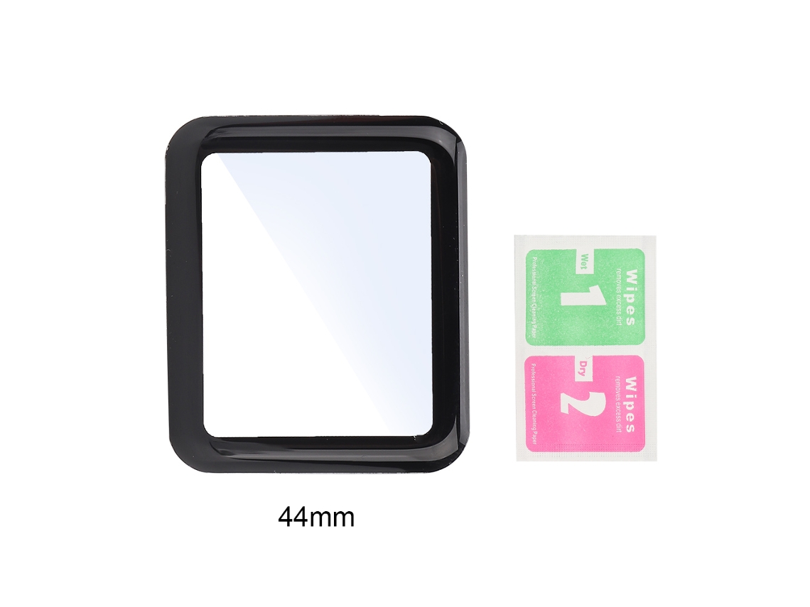 Película de proteção de tela para Apple Watch 44mm com curva 3D EOOCOO