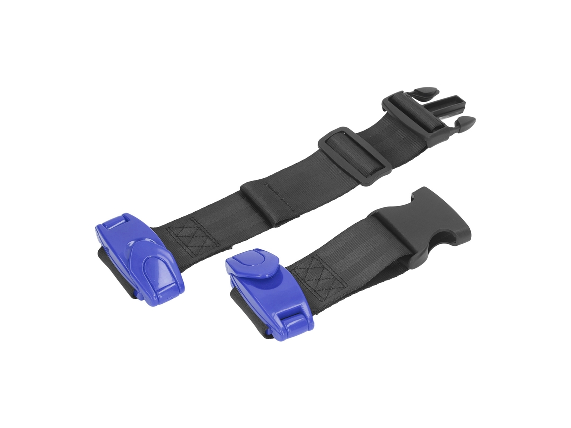 Primerox regulador de Cinto de Segurança para Carro para Crianças Nylon Macio Ajustável Azul