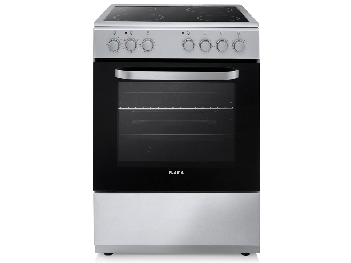 Fogão FLAMA 8410FL (65 L - Elétrico Vitrocerâmica - Inox)
