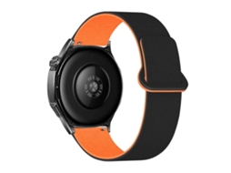 Pulseira De Relógio Em Silicone Magnético Macio Com Estampa De Madeira Cloud Wood E Fecho Reverso.
