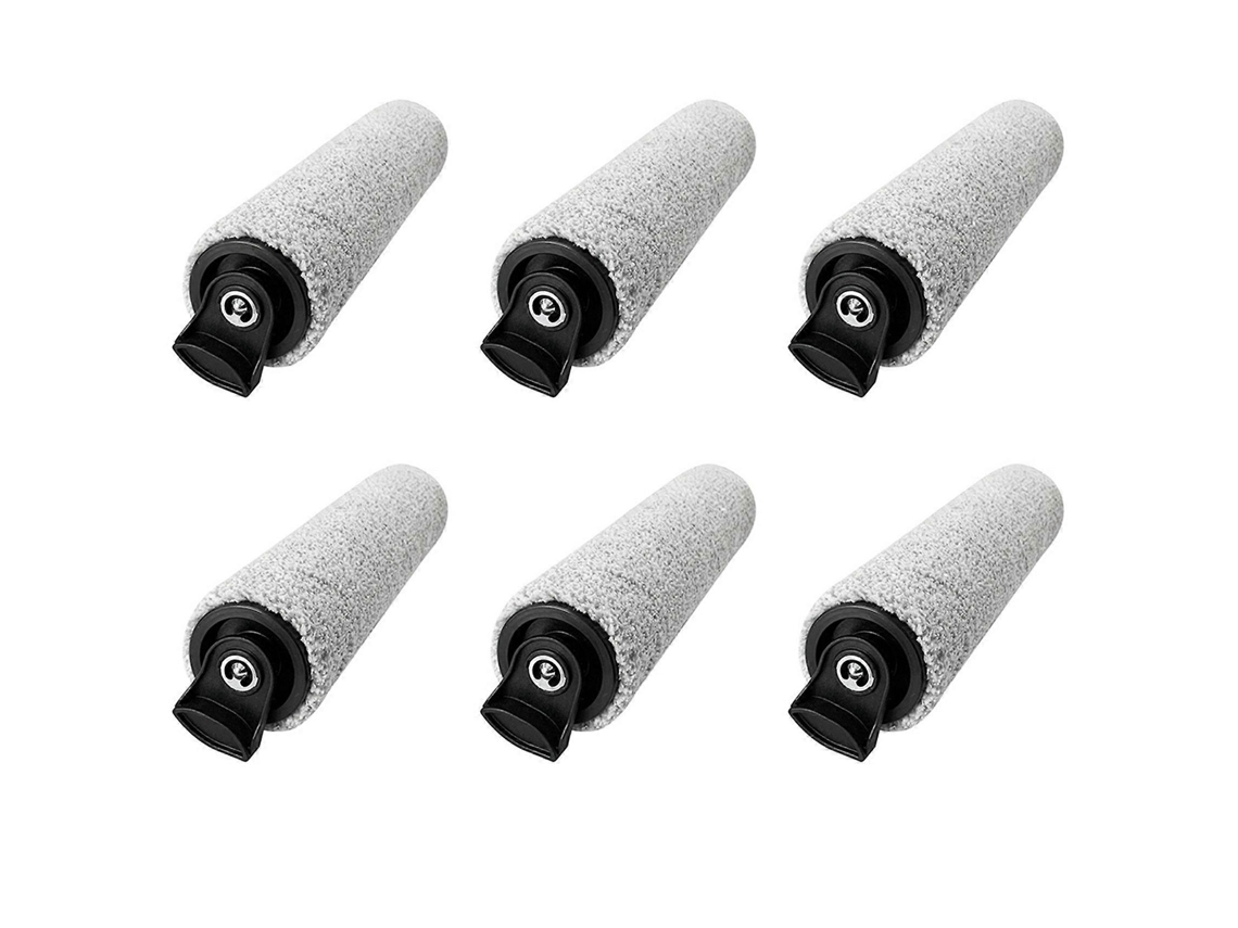 Conjunto De 6 Rolos De Escova De Substituição Para Aspirador De Pó E Água Tineco Floor One S5._glo