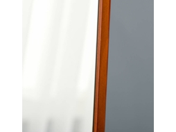 Espelho de Pé HOMCOM 831-390 (Castanho - Madeira - 37x43x156 cm)
