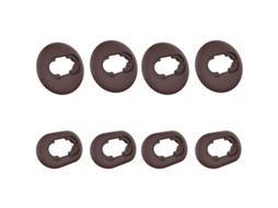 2026 conjunto de Acessórios para Fones de Ouvido Samsung Galaxy Buds Live 2020 4 Pares (marrom) (dsm r180)