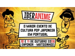 Bilhete IBERANIME 2026 | PORTO