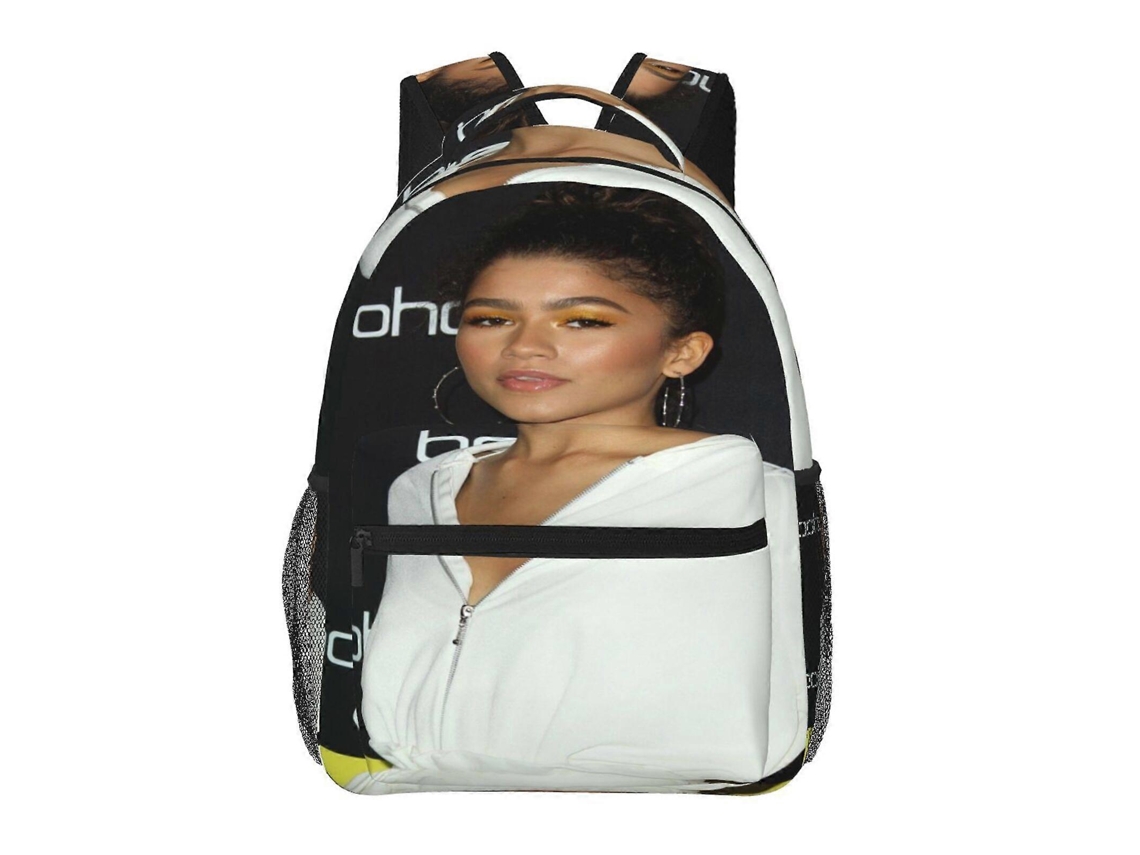 Mochila Zendaya O13 Para Escola E Atividades Ao Ar Livre, Leve E Impermeável, Mochila Estilosa Para Estudantes E Adultos I13
