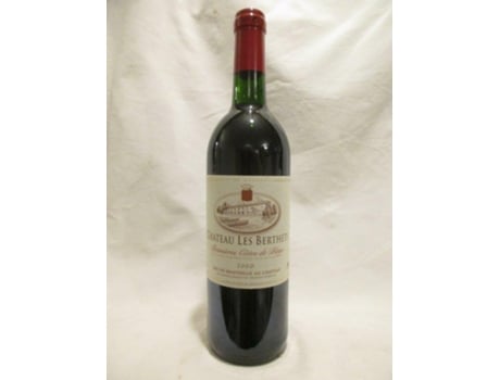 Vinho Tinto CHÂTEAU LES BERTHETS 2000 (75 cl - 1 unidade)