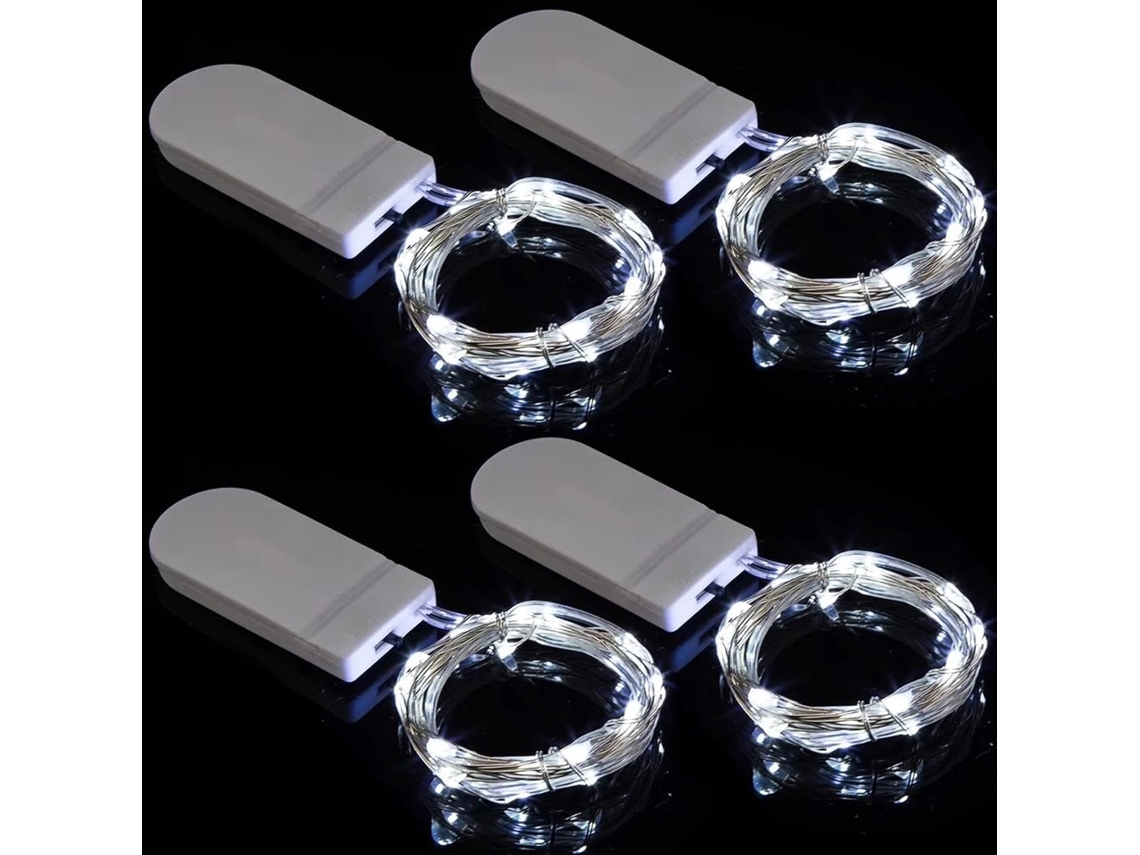 Cordão De Luzes, 1m Com 10 Leds.