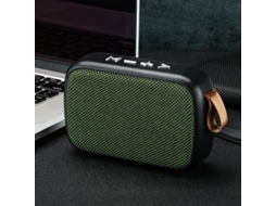 Mini Alto-falante Bluetooth MDUG Tecido à Prova D'água Verde