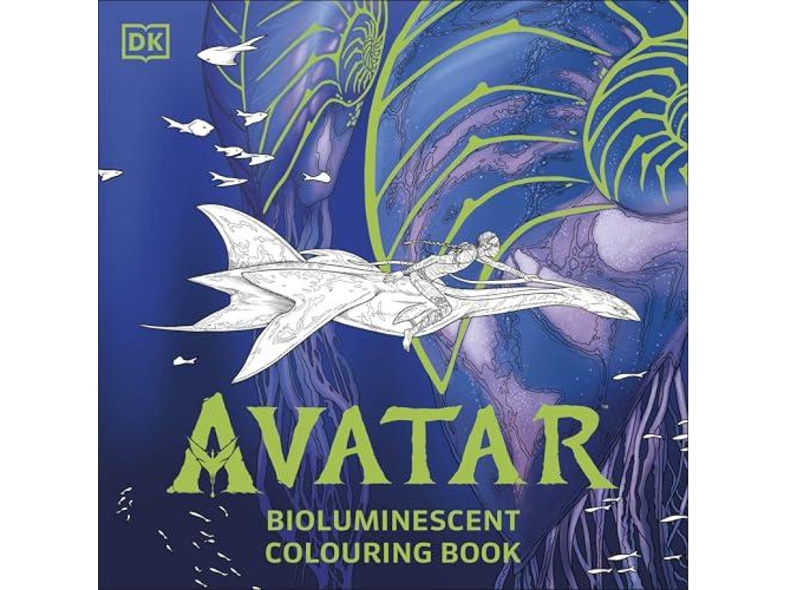 Livro Avatar Bioluminescent Colouring Book The Officially Licensed Glow in the Dark Colouring Book de TBS-Penguin Random House Wholesale (Inglês)
