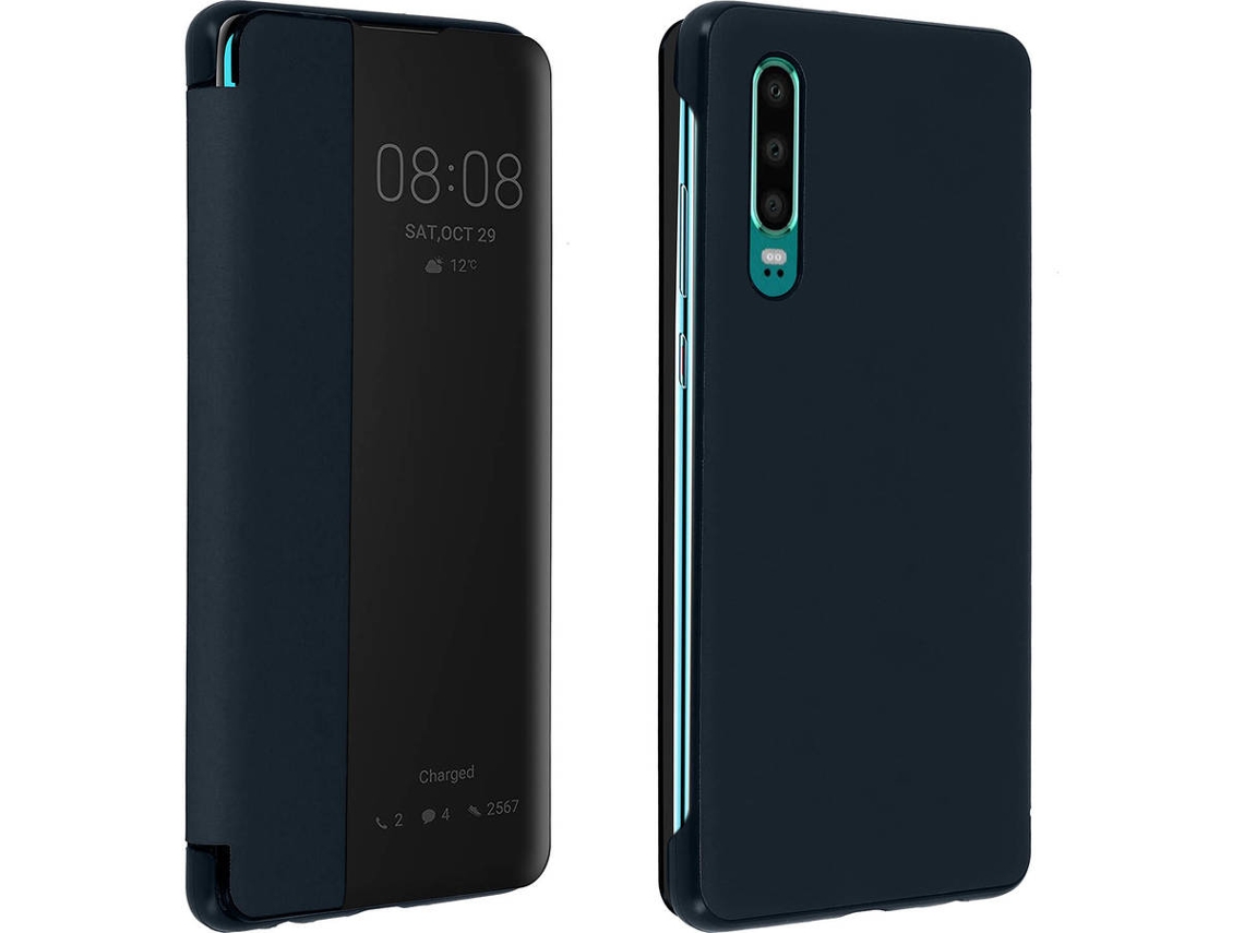 Capa Huawei P30 AVIZAR Window Azul