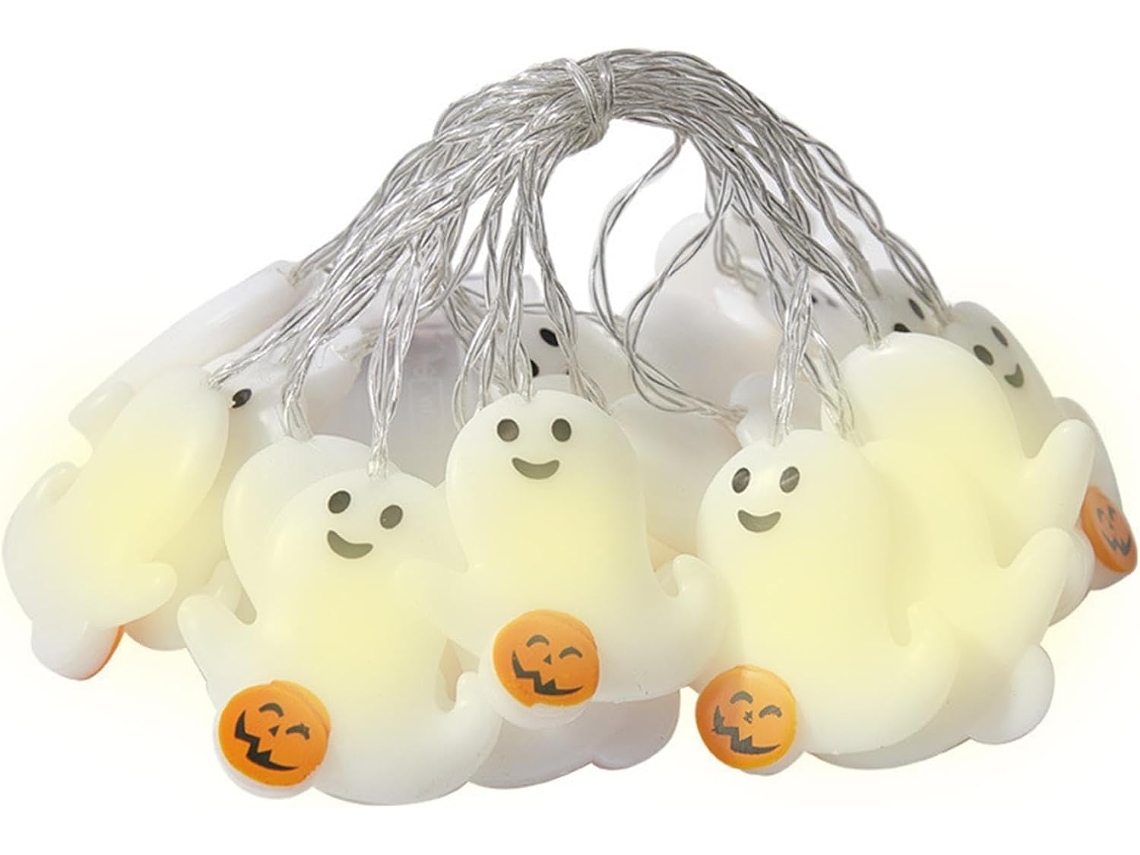 Luzes De Halloween Com 10 Leds à Prova D'água Para Decoração.