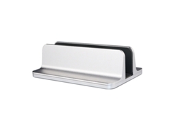 Suporte Vertical Prateado Para Laptop, Suporte Ajustável De Alumínio Para Laptop Aquaforge