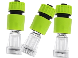 Inoomp Kit de 3 Filtros de Água para Lavagem de Alta Pressão com Engate Rápido, Filtro Transparente e Conexão Robusta CHABERLU