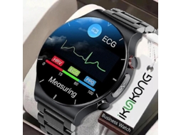 Relógio inteligente masculino 2023 ECG PPG Pressão arterial Frequência cardíaca IP68 à prova d'água Rastreador de fitness Ly Ebike