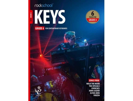 Livro ROCKSCHOOL Keys - Grade 4 (Para Teclado - Idioma: Inglês)