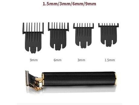 Elétrica Pro Li Outliner Grooming Recarregável Sem Fio Corte Fechado T-Blade Trimmer para Homens 0Mm Máquina de Cortar Cabelo Careca Z LOLI