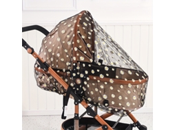 Conjunto De Mosquiteira Para Carrinho De Bebê, Capa Estampada, Extragrande, Adequado Para Uso Ao Ar Livre, Ideal Para Crianças, Educativo...