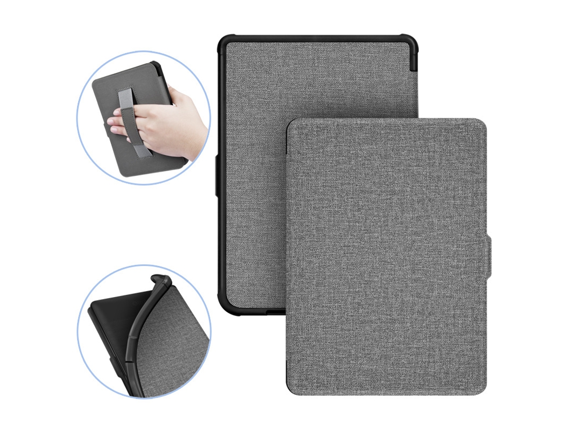 Capa Para Kobo Clara Hd (6") 2018 Cinza Cuich