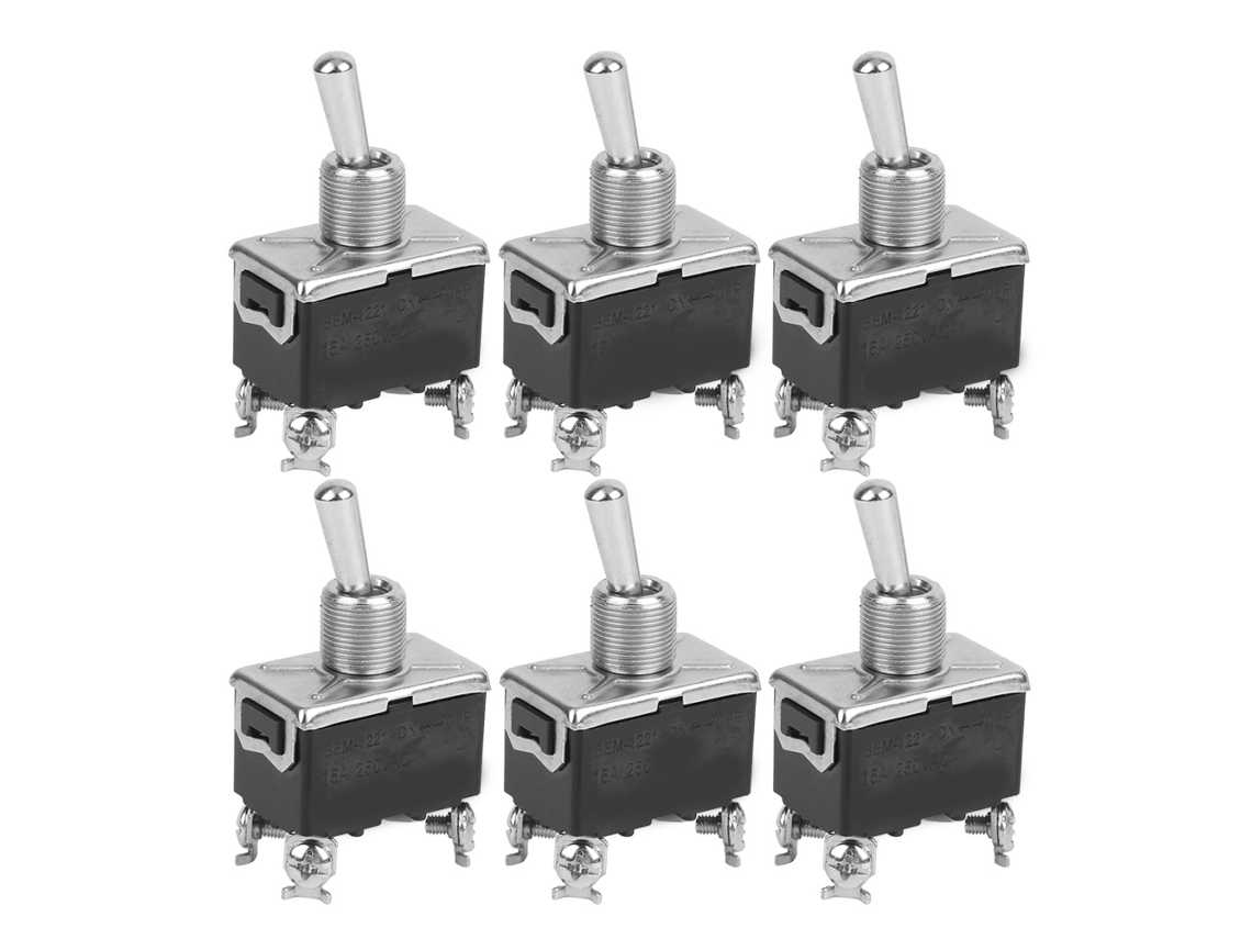 Interruptor Toggle Berm com Led 4 Pinos 2 Posições