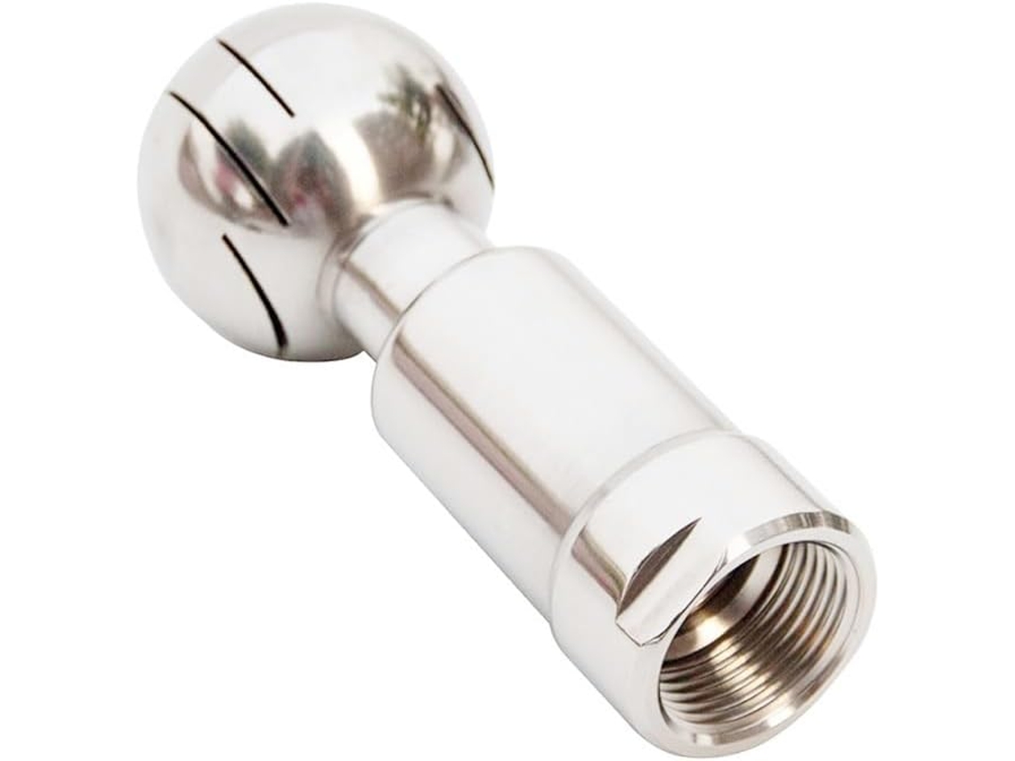 Esfera Rotativa De Limpeza Tanque 360°, Rosca Fêmea Bspt Para Pulverização De Alta Pressão, Aço Inoxidável Ss 304