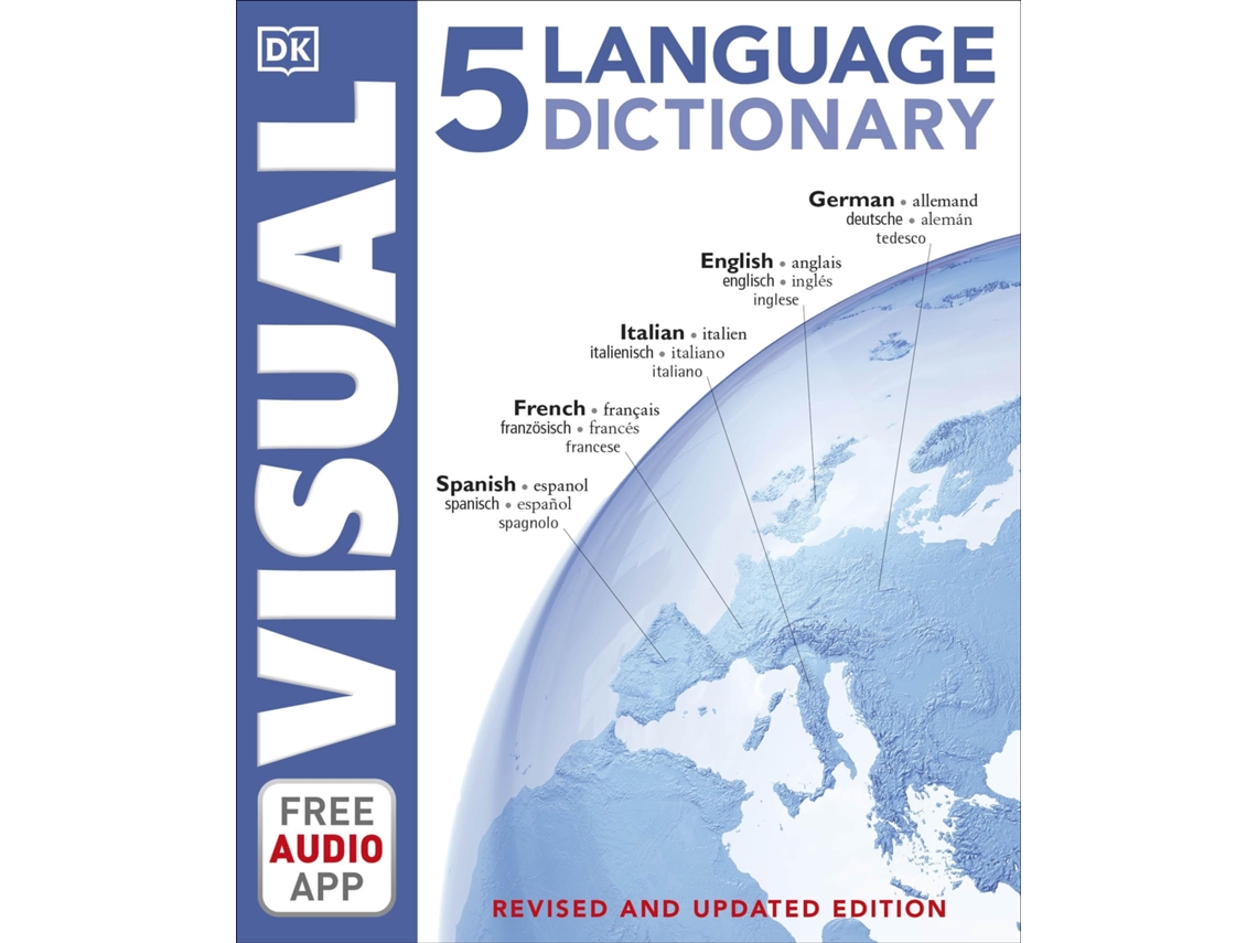 Livro 5 Language Visual Dictionary de Dk (Inglês)