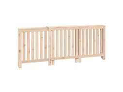 Radiator Cover, Radiator Covers Vidaxl Marrom Madeira De Pinho (210 X 21 X 85 Cm)