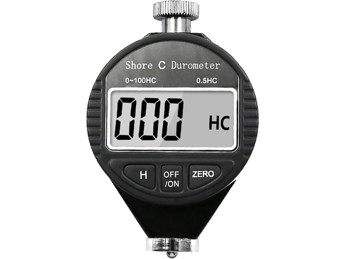 Medidor Digital de Dureza Shore 0 a 100 para Couro E Borracha.
