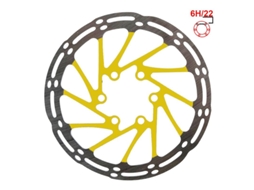Disco De Freio Ewd002 140mm 6h Amarelo