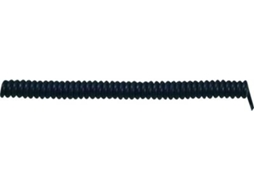 Cabo espiral Lappkabel X05vvh8 F 300 mm / 900 mm 5 x 0,75 mm² preto 73222341 1 unid.