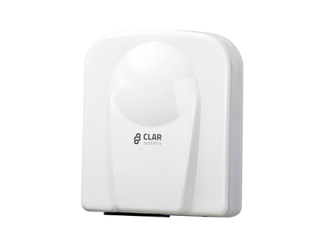 Secador de Mãos Ótico Standard Abs Branco CLAR SYSTEMS