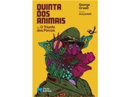 Livro Quinta dos Animais ou O Triunfo dos Porcos de George Orwell (Português)