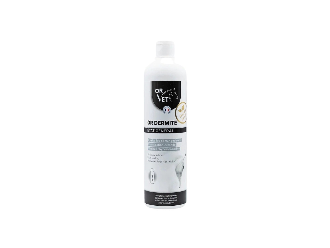 Suplemento Alimentar Dermite Estivale Pour Cheval OR Dermite 500 ml