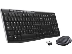 Teclado + Rato LOGITECH Combo MK270 (Wireless - Teclado Numérico)