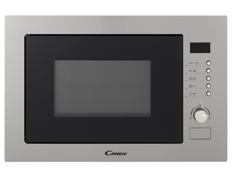 Micro-ondas Encastre CANDY MIC 25 GDFX (25 L - Com Grill - Inox) — 25 L | Com Grill | Interior Aço Inoxidável