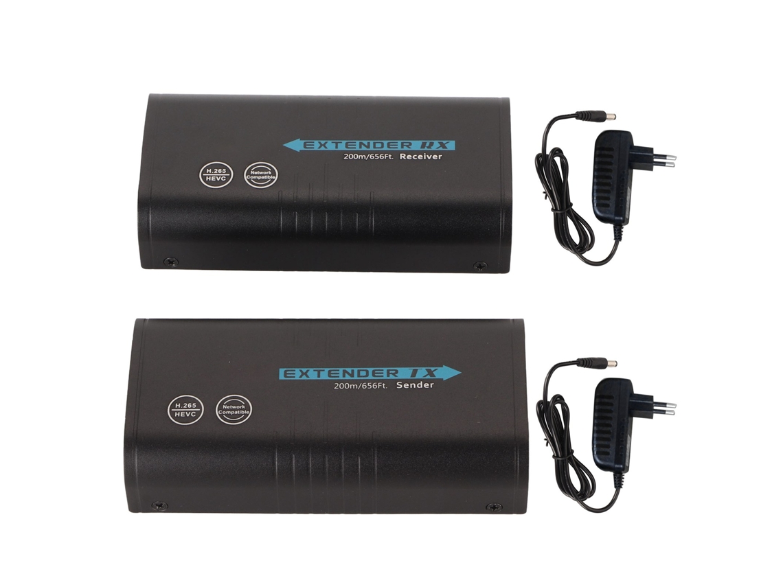 Extensor Hdmi LAXISCREED 200m Cat6 Ip Lan 1 para muitos