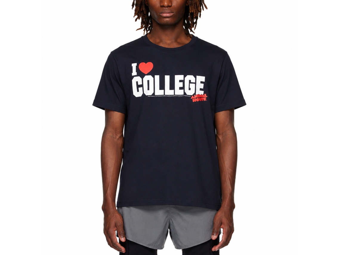 Rockinstone Animal House Movie Ilc Navy Adult T-shirt Size:s