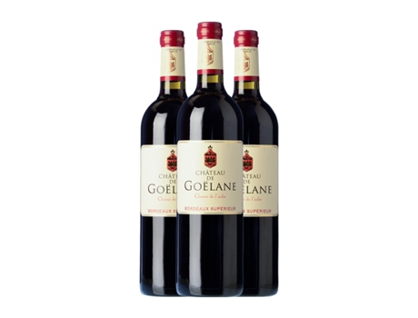 Vinho CHÂTEAU DE GOËLANE Chœur de l'Aube Bordeaux Supérieur (0.75 L - 3 Unidades)