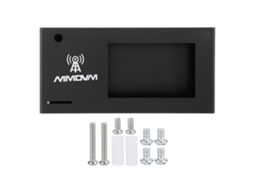 Capa De Alumínio Para Placa Mãe Mmdvm 3.2 Polegadas Com Efeito De Dissipação De Calor Preta