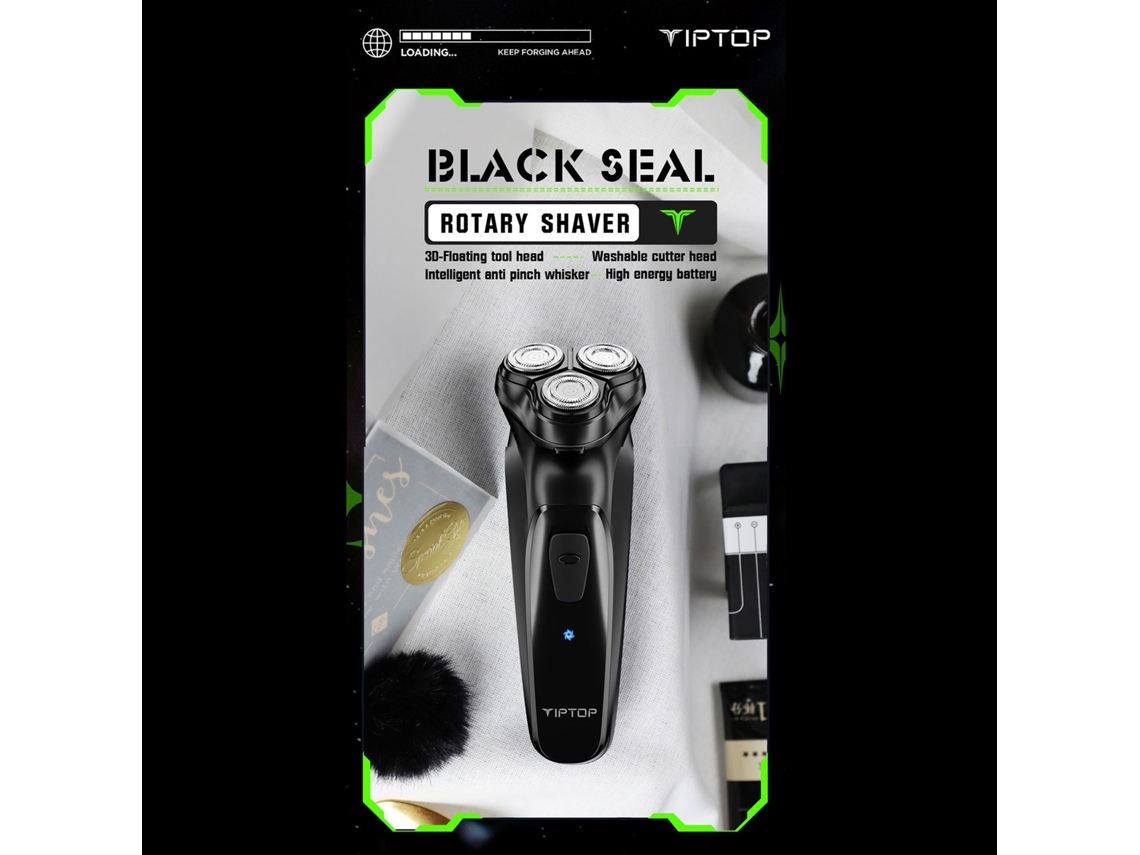 Máquina de cortar cabelo elétrica recarregável sem fio, tesoura e barbeador para barba e cabelo.