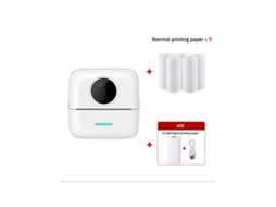Mini Impressora Térmica Sem Tinta Bluetooth Smart Pocket, Para Ios E Android X503 Gertiz