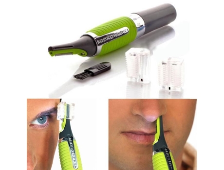 Tondeuse Multifuncional Para Homens Barsala Rosto, Pescoço, Nariz, Sobrancelhas E Pelos Do Corpo Verde