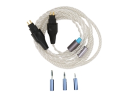 Cabo de Áudio LAXISCREED para Sennheiser Hd650 Prata