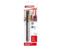 Marcador Permanente Preto Edding